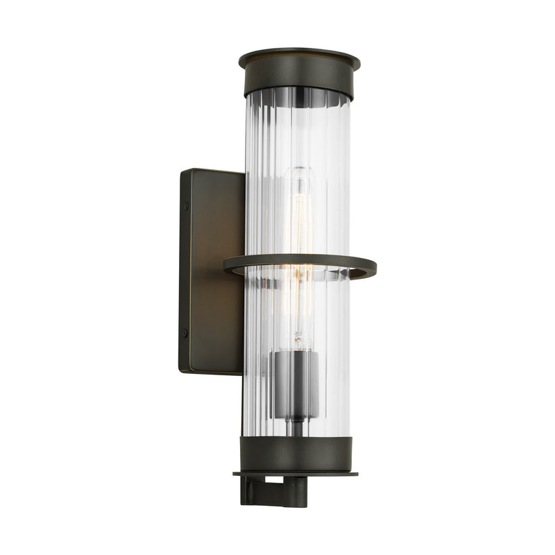 Visual Comfort Studio 8626701-71 One Light Outdoor Wall Lantern, Antique Bronze