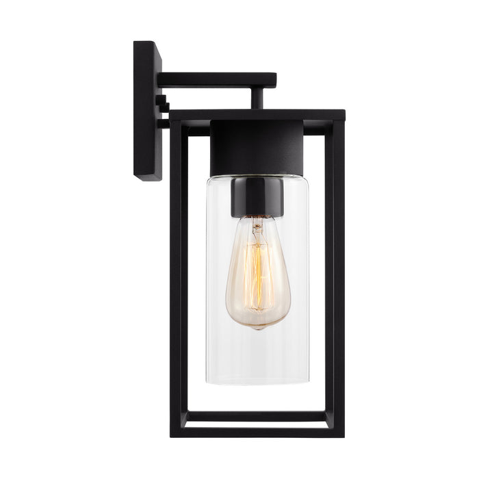 Visual Comfort Studio 8631101-12 One Light Outdoor Wall Lantern, Black