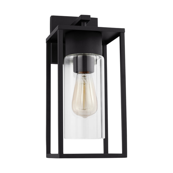 Visual Comfort Studio 8631101-12 One Light Outdoor Wall Lantern, Black