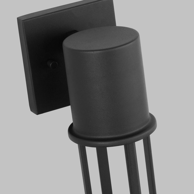 Visual Comfort Studio 8645893S-12 LED Outdoor Wall Lantern, Black