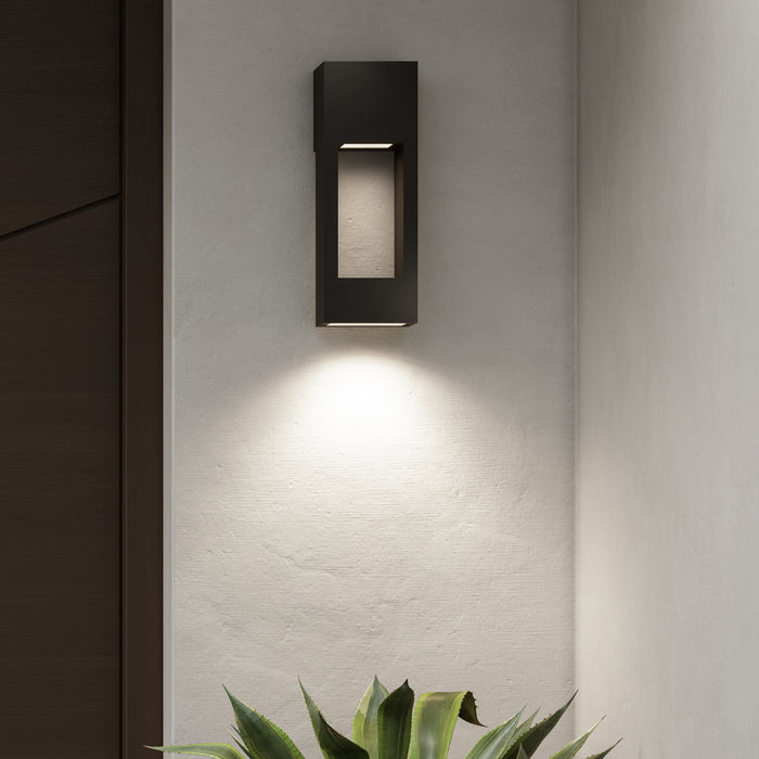 Visual Comfort Studio 8657793S-12 LED Outdoor Wall Lantern, Black
