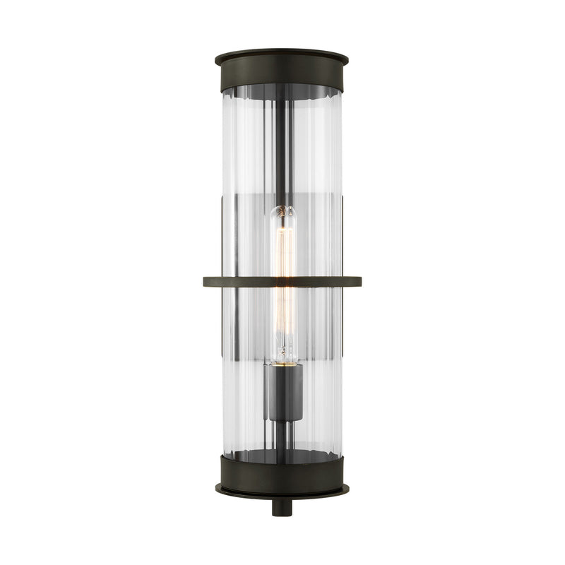 Visual Comfort Studio 8726701-71 One Light Outdoor Wall Lantern, Antique Bronze