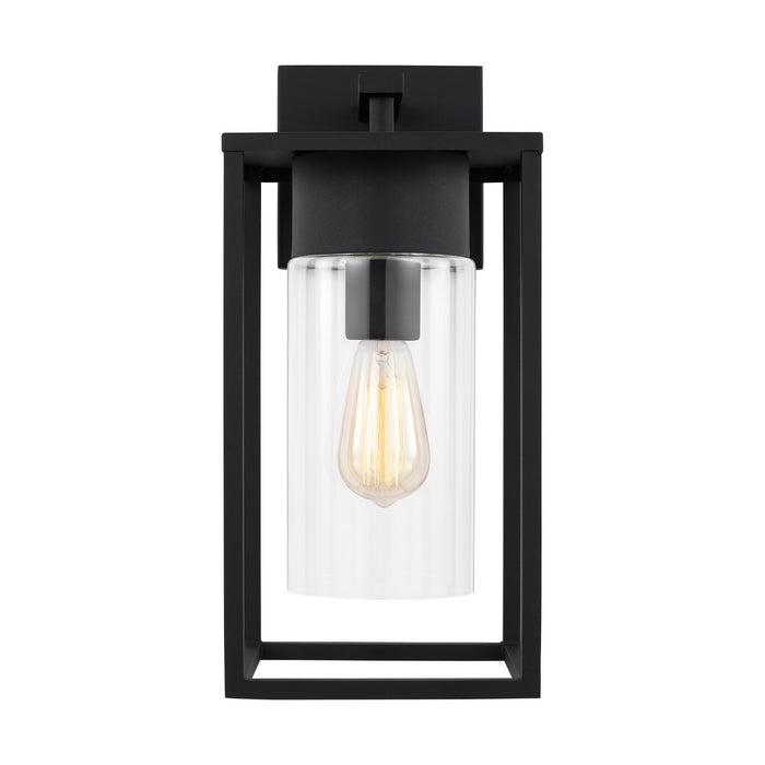 Visual Comfort Studio 8731101-12 One Light Outdoor Wall Lantern, Black