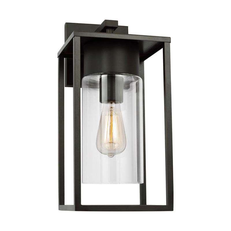 Visual Comfort Studio 8731101-71 One Light Outdoor Wall Lantern, Antique Bronze
