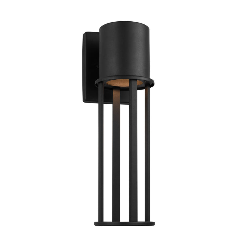 Visual Comfort Studio 8745893S-12 LED Outdoor Wall Lantern, Black