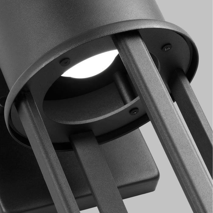 Visual Comfort Studio 8745893S-12 LED Outdoor Wall Lantern, Black