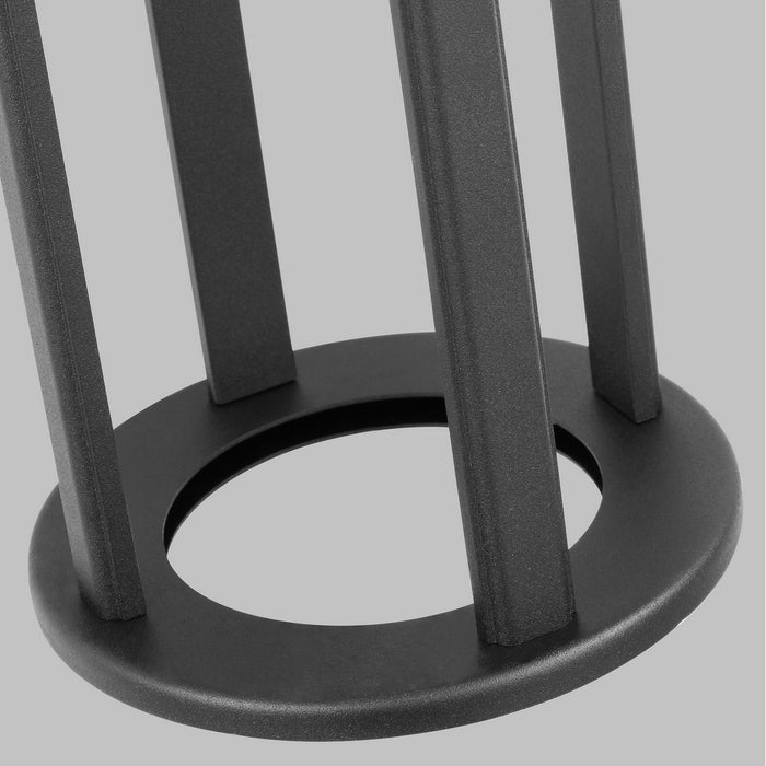 Visual Comfort Studio 8745893S-12 LED Outdoor Wall Lantern, Black