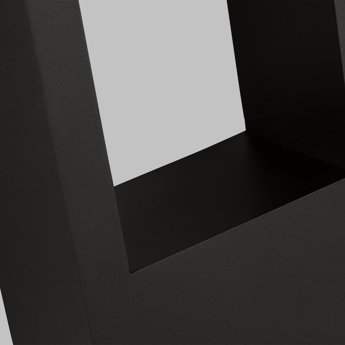 Visual Comfort Studio 8757793S-12 LED Outdoor Wall Lantern, Black