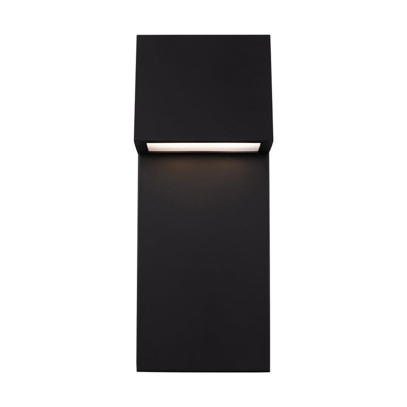 Visual Comfort Studio 8763393S-12 LED Outdoor Wall Lantern, Black