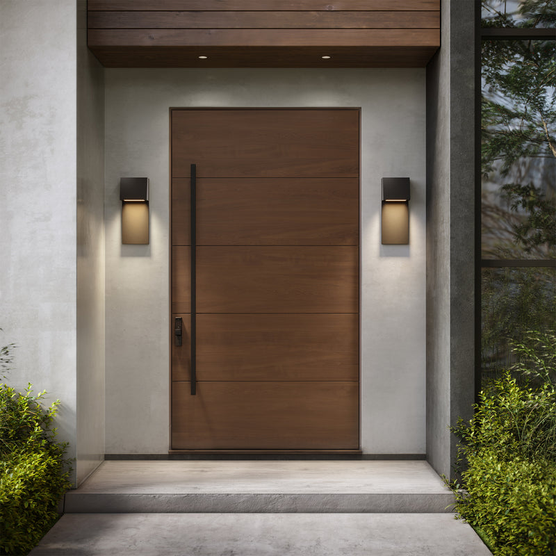 Visual Comfort Studio 8763393S-71 LED Outdoor Wall Lantern, Antique Bronze