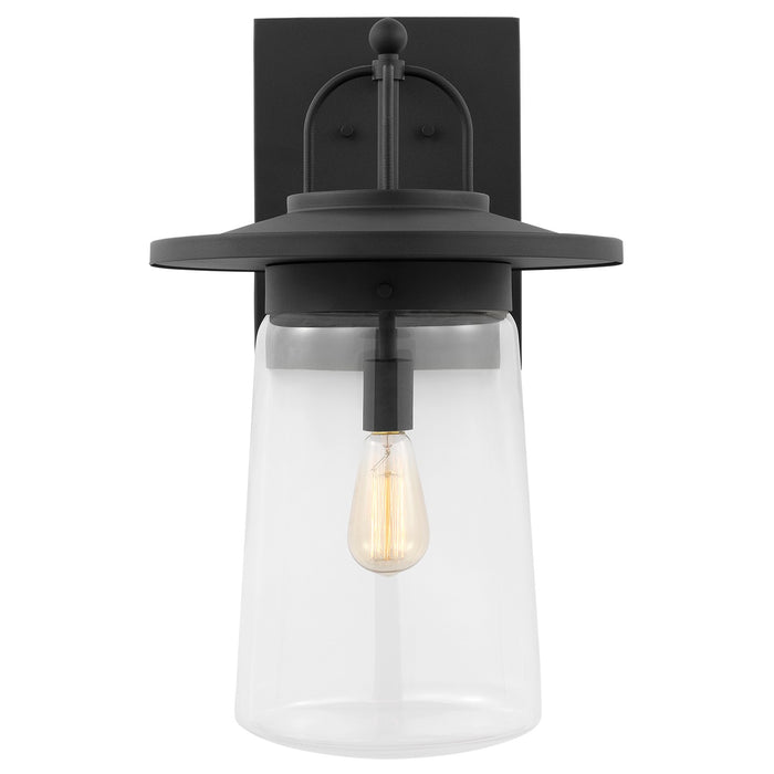 Generation Lighting 8808901-12 One Light Outdoor Wall Lantern, Black