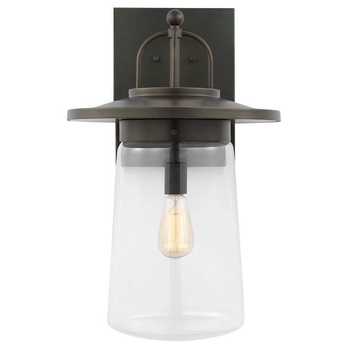 Generation Lighting 8808901-71 One Light Outdoor Wall Lantern, Antique Bronze