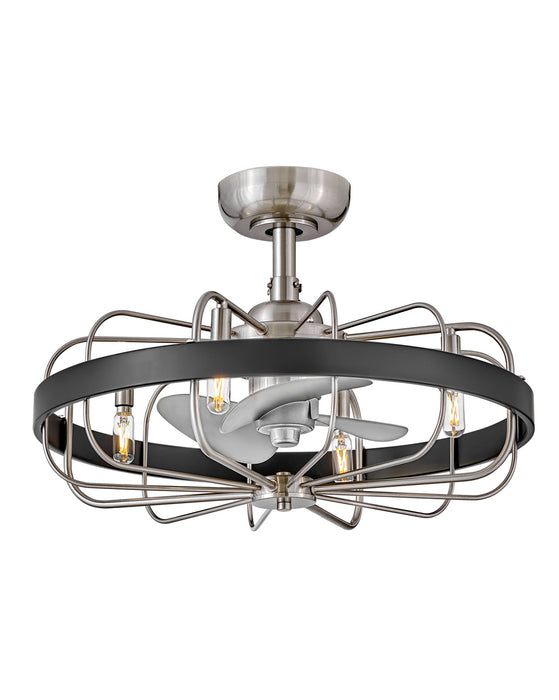 Hinkley 905022FBN-LIA 22" LED Fandelier, Brushed Nickel