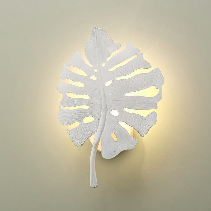 Golden 1103-1W TWP One Light Wall Sconce, Textured White Plaster