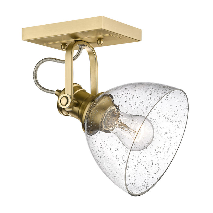 Golden 3118-BA1 BCB-SD One Light Bath Vanity, Brushed Champagne Bronze
