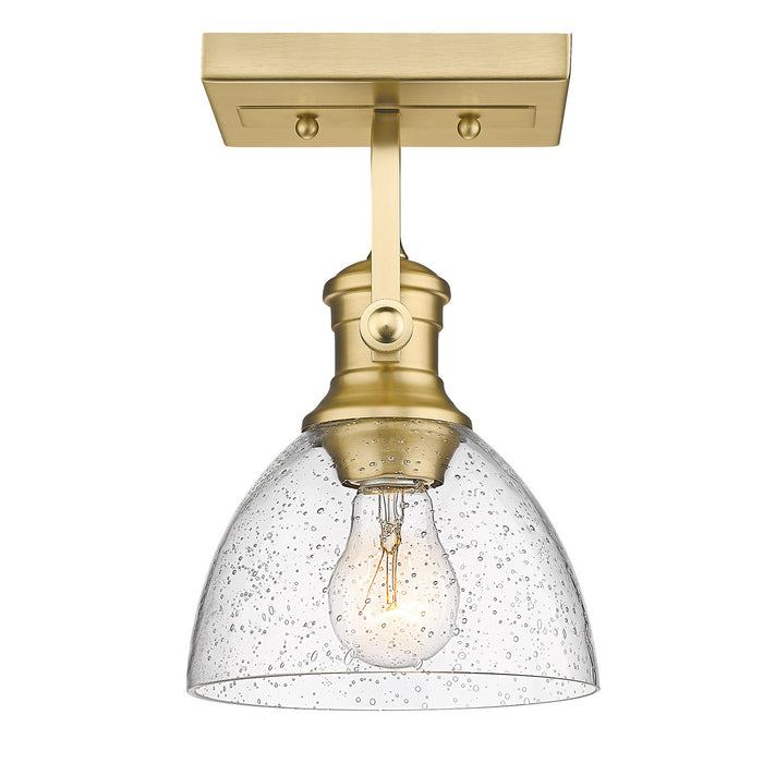 Golden 3118-BA1 BCB-SD One Light Bath Vanity, Brushed Champagne Bronze