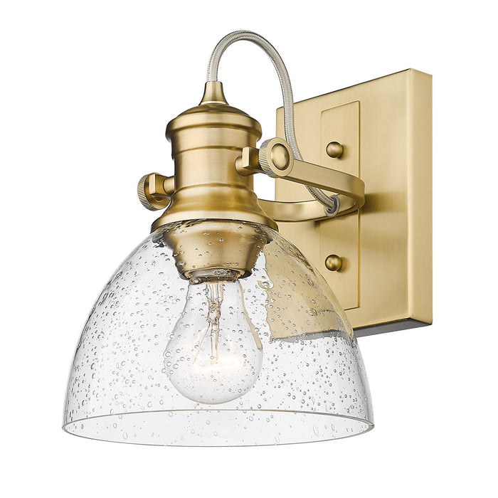 Golden 3118-BA1 BCB-SD One Light Bath Vanity, Brushed Champagne Bronze