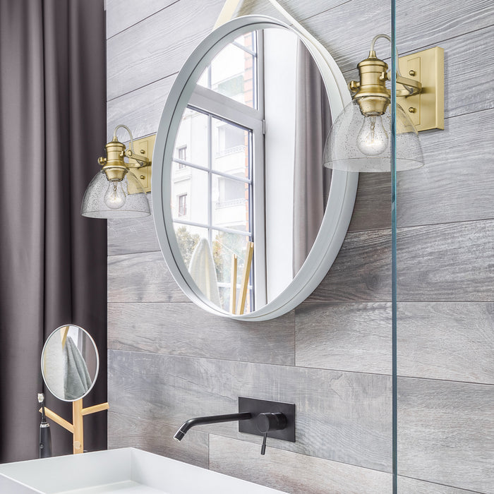 Golden 3118-BA1 BCB-SD One Light Bath Vanity, Brushed Champagne Bronze