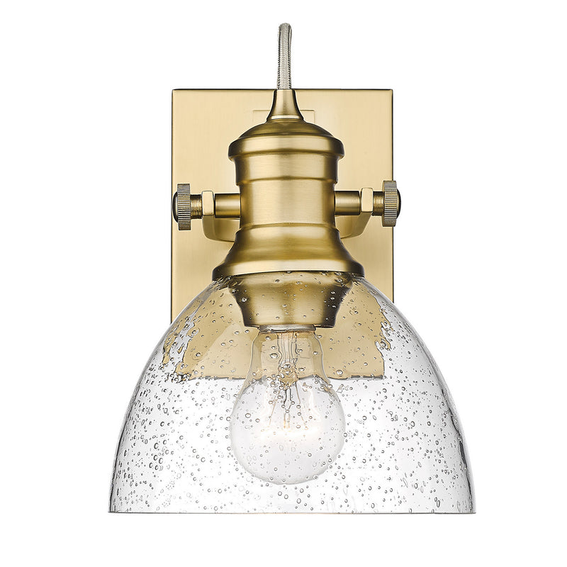 Golden 3118-BA1 BCB-SD One Light Bath Vanity, Brushed Champagne Bronze