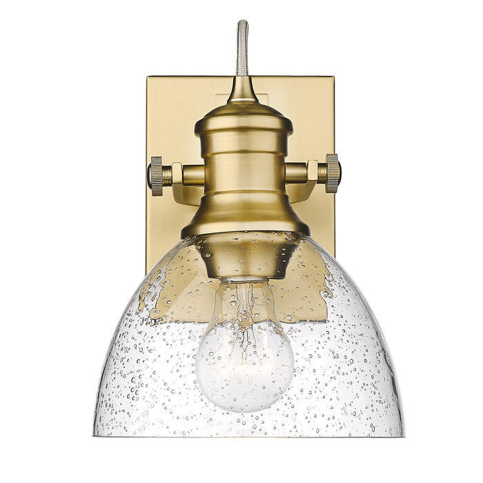 Golden 3118-BA1 BCB-SD One Light Bath Vanity, Brushed Champagne Bronze