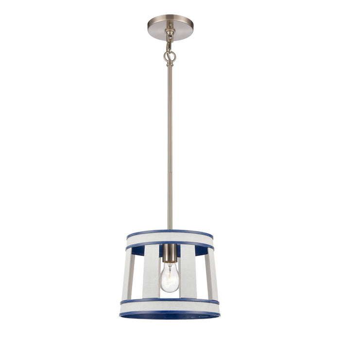 ELK Home 63116/1 One Light Pendant, Ocean Blue