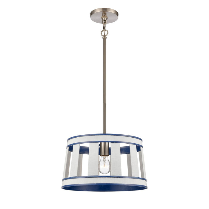 ELK Home 63117/1 One Light Pendant, Ocean Blue