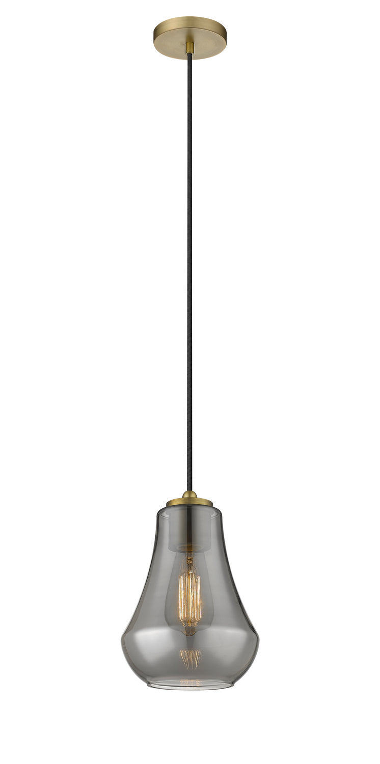 Innovations 490-1P-BK-G573-7-LED LED Mini Pendant, Matte Black