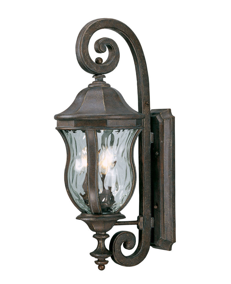 Savoy House 5-300-40 Three Light Outdoor Wall Lantern, Walnut Patina