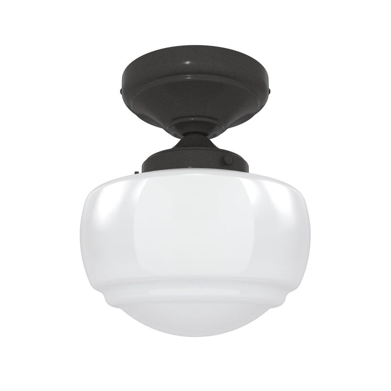 Hunter 19113 One Light Flush Mount, Noble Bronze