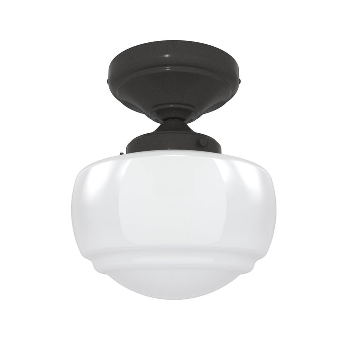 Hunter 19113 One Light Flush Mount, Noble Bronze