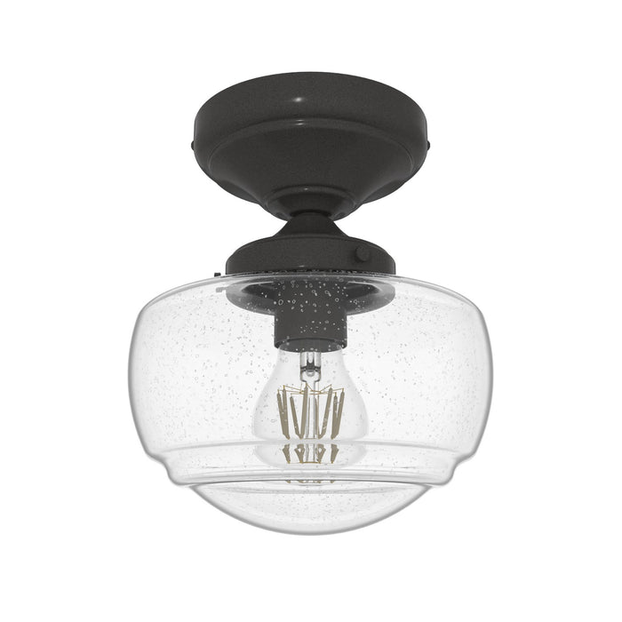 Hunter 19114 One Light Flush Mount, Noble Bronze