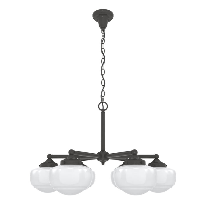 Hunter 19120 Six Light Chandelier, Noble Bronze