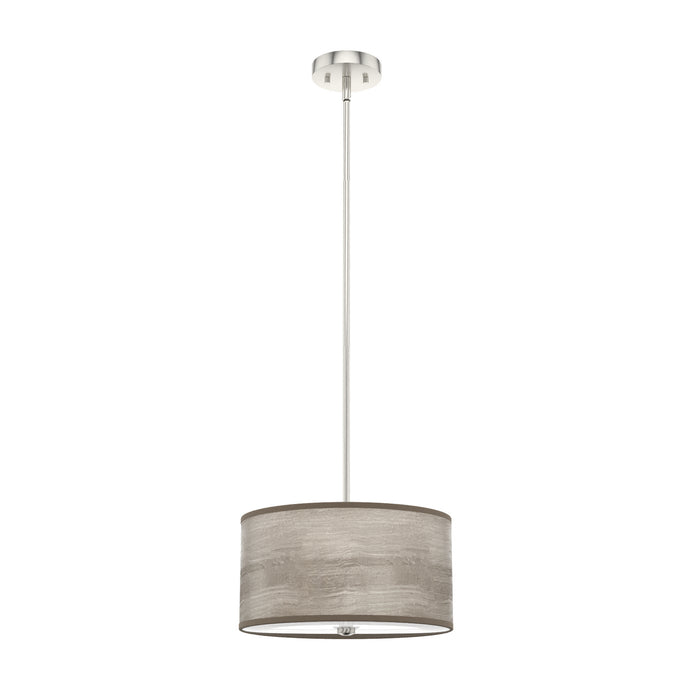 Hunter 19242 Two Light Pendant, Light Grey Oak