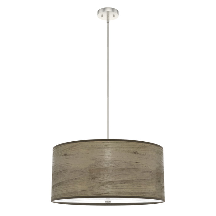 Hunter 19384 Four Light Pendant, Warm Grey Oak