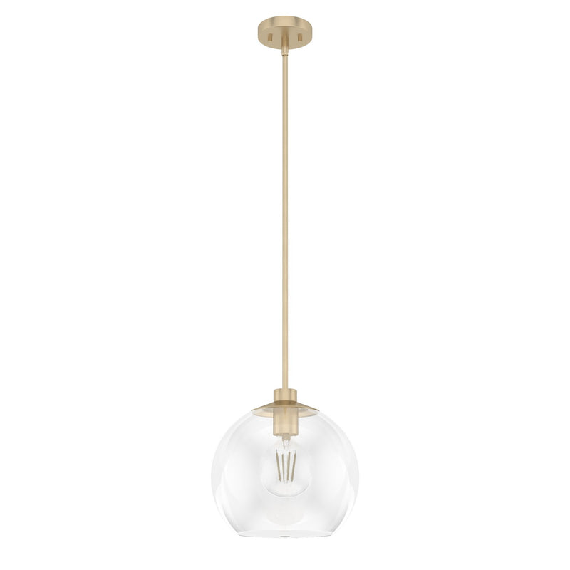 Hunter 19753 One Light Pendant, Alturas Gold