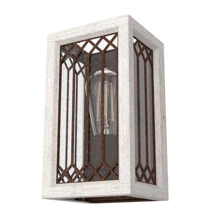 Hunter 19972 One Light Wall Sconce, Textured Rust