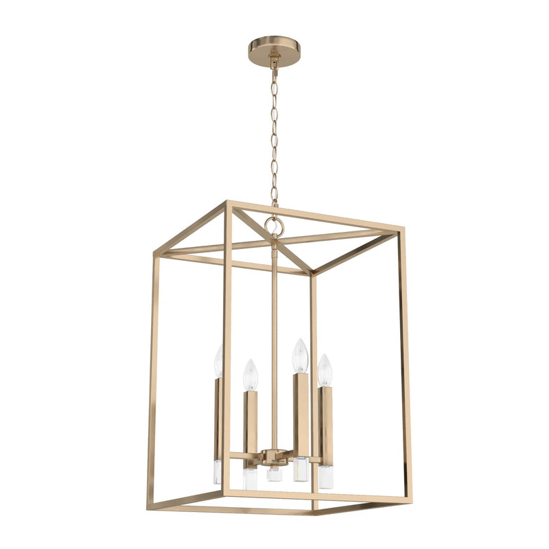 Hunter 19990 Four Light Pendant, Alturas Gold