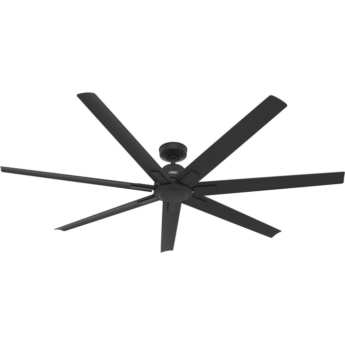 Hunter 51592 72" Ceiling Fan, Matte Black