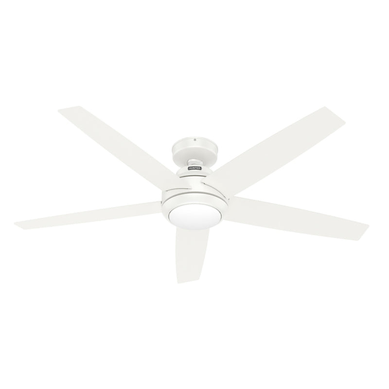 Hunter 51697 52" Ceiling Fan, Fresh White