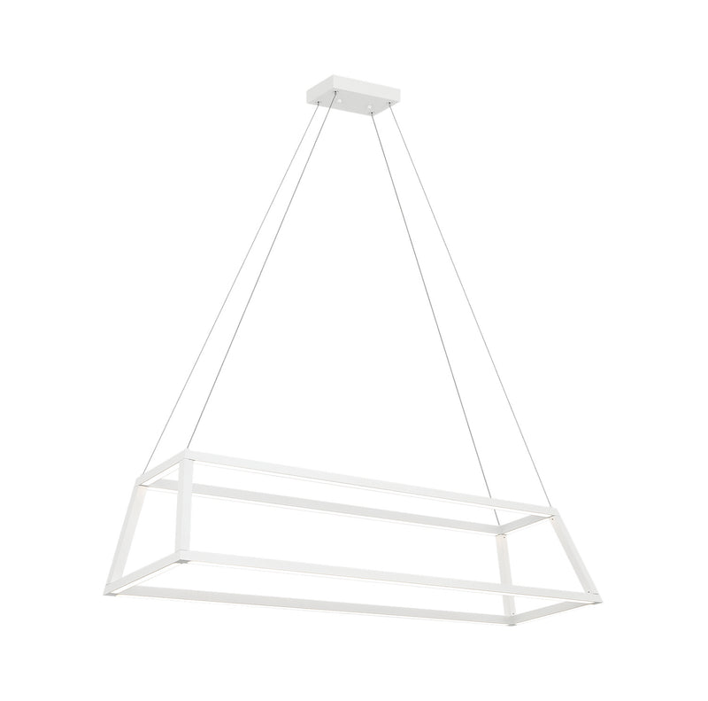 Matteo Lighting C81346MW LED Chandelier, Matte White