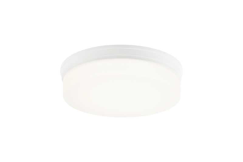 Matteo Lighting M10901MW LED Flush Mount, Matte White