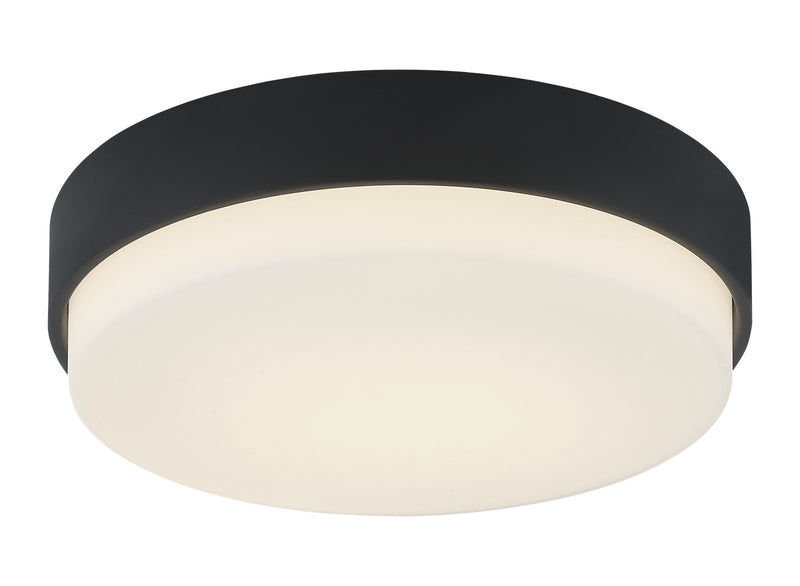 Matteo Lighting M13203MB Three Light Ceiling Mount, Matte Black