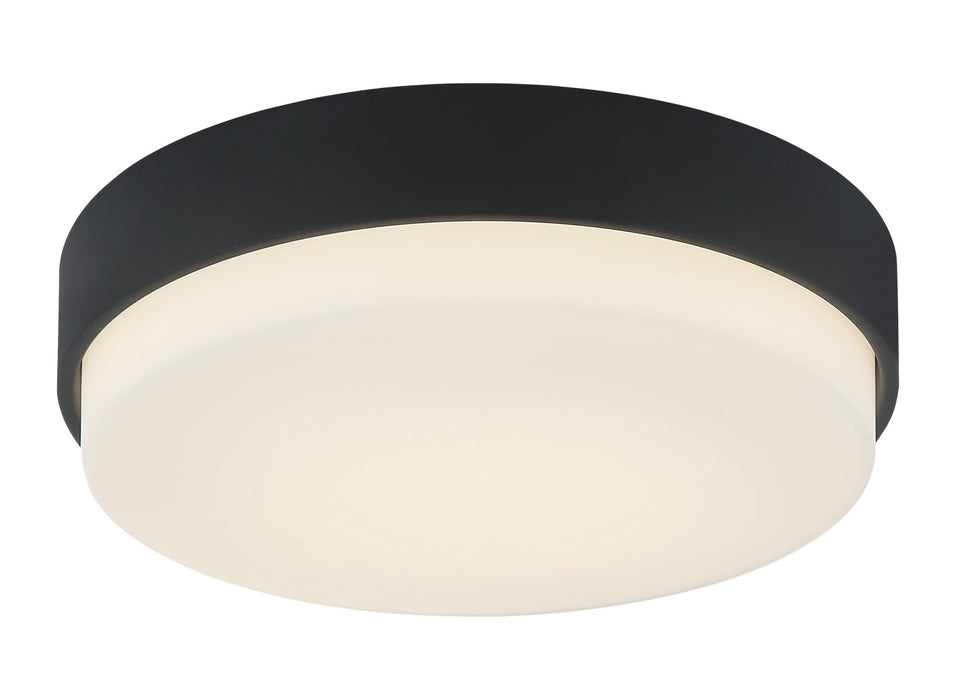 Matteo Lighting M13203MB Three Light Ceiling Mount, Matte Black