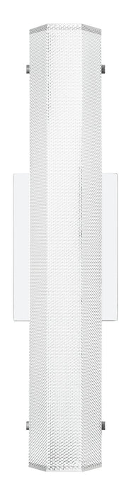 Matteo Lighting S01018CH LED Wall Sconce, Chrome