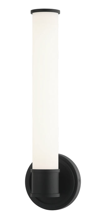 Matteo Lighting S09215MB LED Wall Sconce, Matte Black