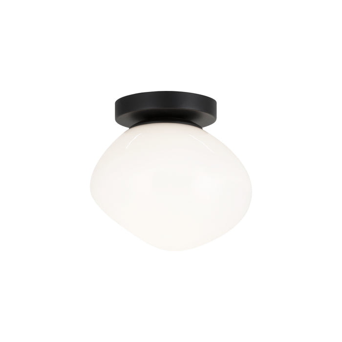 Matteo Lighting WX63601BKOP One Light Wall Sconce/Ceiling Mount, Black