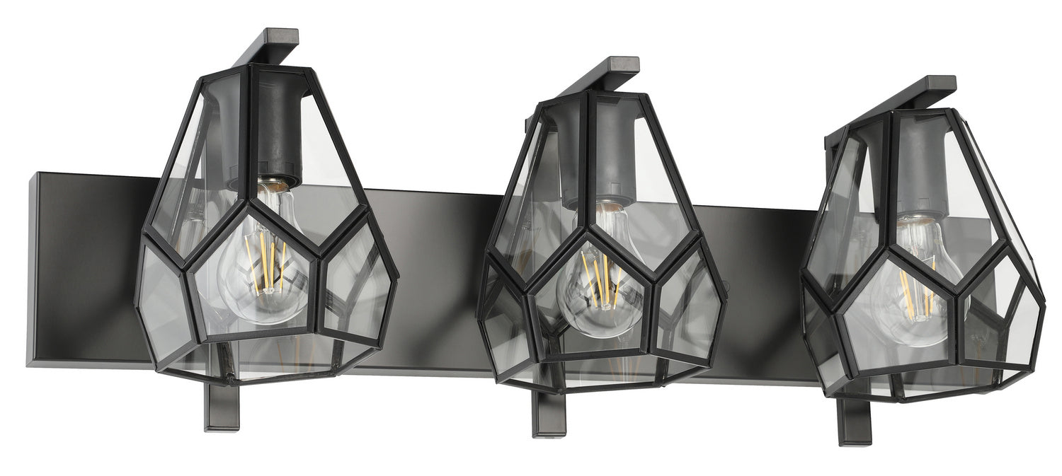 Eglo USA 205365A Three Light Bath/Vanity, Matte Black