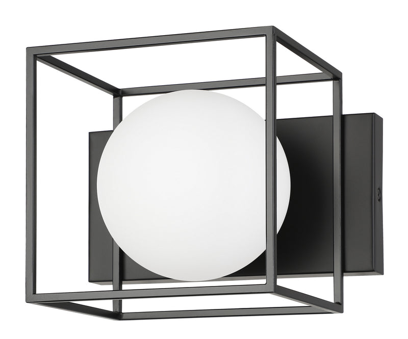 Eglo USA 205618A LED Wall/ Ceiling Light, Matte Black