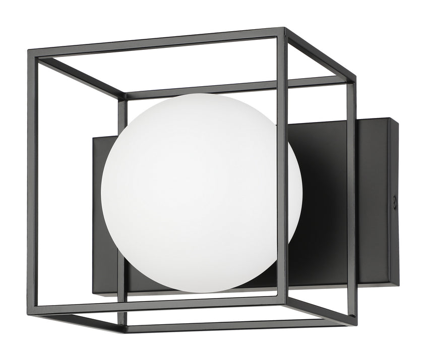Eglo USA 205618A LED Wall/ Ceiling Light, Matte Black