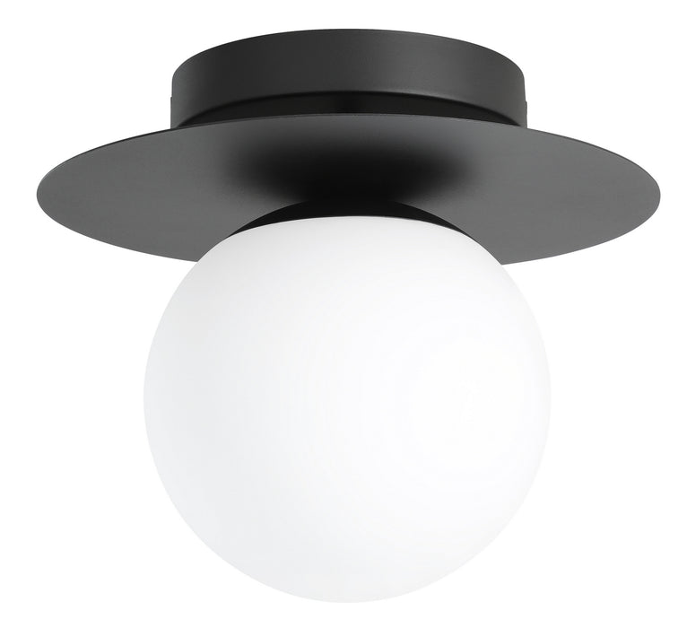 Eglo USA 205631A One Light Ceiling Mount, Structured Black